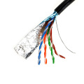 Stranded twisted cat5e shielded ftp ethernet network cable